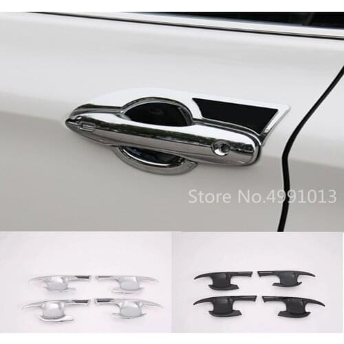 For Toyota Avalon XX50 2018 2019 2020 2021 Car Cover Detector Trim External Door Bowl Sticker Lamp Frame Moulding 4pcs