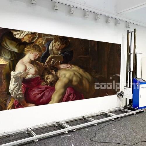 Background Bedroom UV Wall Printing Machine Distributor Price in Eastern Europe Relief Effect 3D Wall Printer