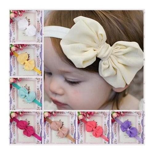 Baby Girls Headwear Head Wraps Floral Printing Turban Headband Newborn Infants Hair Accessories YH393