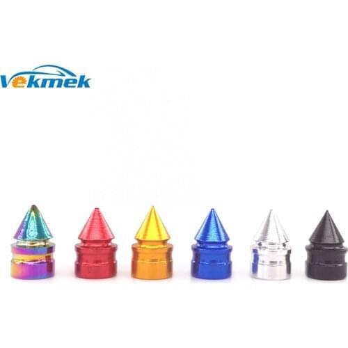 4pcs Tower Aluminum Tire Valve Caps for Auto Bike Motorcycle Alloy Valve Stem Caps for US Valves Car-styling Parts Accessories