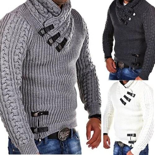 Mihonory Men's Wool Pullovers