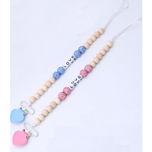 2019 New Hot Sale Pacifier Chain For Nipples Baby Teether Pacifier Clips Chain Soother Holder Chain For baby