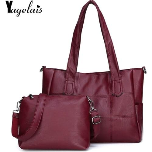 New Arrival Multi Function Handbags Luxury Large Capacity Designer Composite Bags For Women Fashion Ladies Leather Shoulde Bag