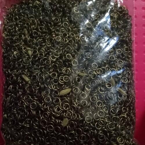 New 5000pcs 4/5/6/8mm Jewelry Findings Connector Open Jump Rings & Split Rings DIY Handmade Jewelry Accessories Making wholesale