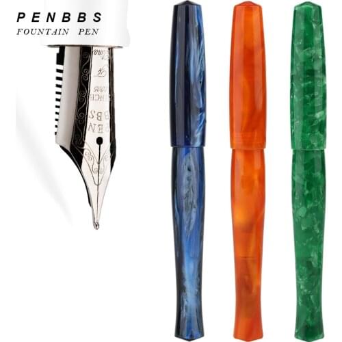 Penbbs 323 Calligraphy Pen China Acrylic Color Adult Gift Box Flow Negative Pressure Vacuum F Nib Transparent Moonman