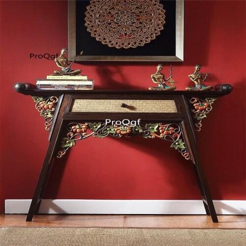 Prodgf 1Pcs A Set 113cm length thailand Castle Series Corner Console Table