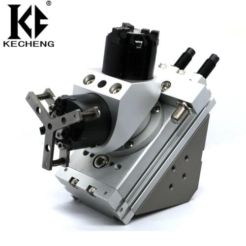 RML50 Bore 50-63mm 2 Claws 3 Claws Cylinder 180 Degree Direction Change Clamping Cylinder For Mechanical Arm