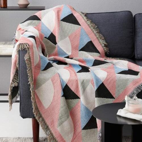 Nordic Throw Blanket Sofa Vintage Travel Blanket For Bed Living Room Tapestry Carpet Sofa Blanket Cover Bedspread