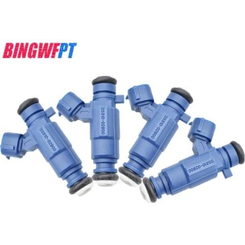 4pcs/lot Fuel injectors nozzle for Hyundai Atos i10 For KIA Picanto 1.1 35310-02900 9260930017 3531002900