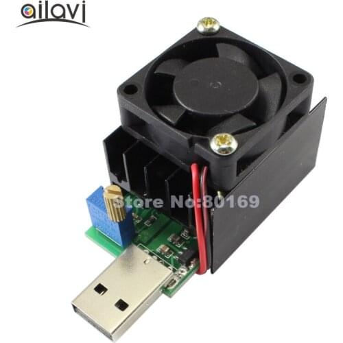 USB Adjustable Constant Current 5V9V12V 18W Freak Load Tester Support QC3.0 2.0 MTK PE+ Fast Voltage Testing