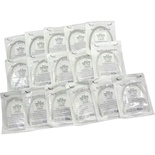 012 014 016 018 020 Upper Lower Super Elastic Niti Arch Wire Supplies