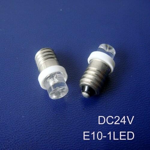 High quality DC24V E10,E10 led 24V,E10 led light,E10 24V light,E10 Bulb 24v,E10 Lamp 24v,E10 LED,E10 24V,free shipping 50pcs/lot