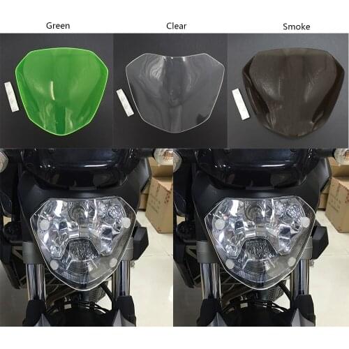 For Yamaha MT-07 MT07 2013-2017 FZ07 FZ-07 2015-2017 motocross Motorcycle Headlight Lens Cover Protector Screen Guard