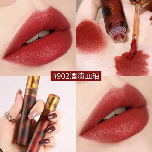 6 Colors Lips Makeup Lipstick Lip Gloss Long Lasting Moisture Cosmetic Lipstick Sexy Red Lip Matte Lipstick Waterproof