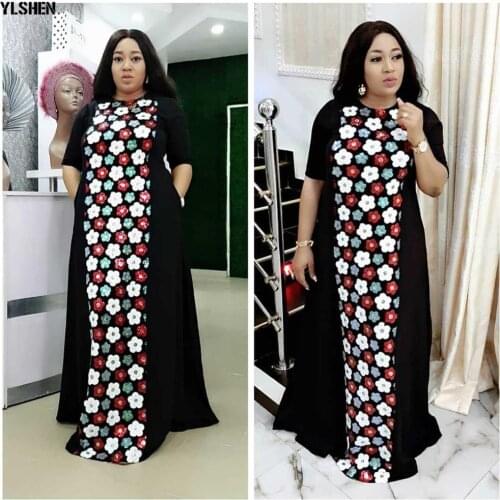 African Dresses For Women Dashiki Summer African Dress Ladies Traditional Africa Clothing Plus Size Robe Africain Ankara Dresses