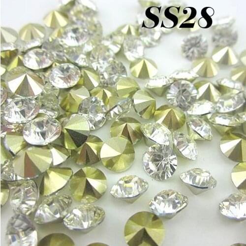 Free Shipping 6mm SS28 Crystal/Clear 1440pcs(10G) Resin Stones beads