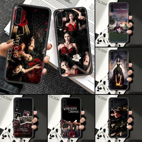 The Vampire Diaries Phone Case For Samsung Galaxy A10 A12 A20E A21S A30 A32 A40 A50 A51 A52 A70 A71 A72 A5 A6 A7 2018 black