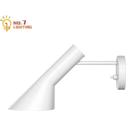 Designer Arne Jacobsen Wall Lamp Iron Art LED E27 Wall Mounted Room Lights Decor Bedside Bedroom Livng Room Study Background Bar