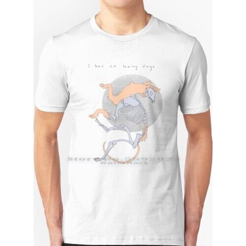 I Bet On Losing Dogs — Mitski T Shirt 100% Pure Cotton Big Size Mitski Borzoi Russian Wolfdog I Bet On Losing Dogs Lyrics