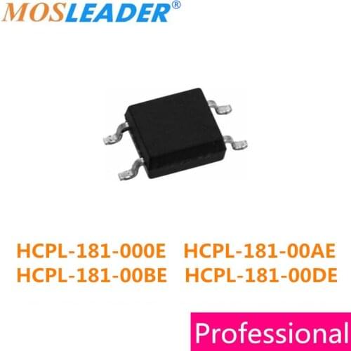 Mosleader 100PCS SOP4 HCPL-181-000E HCPL-181-00AE HCPL-181-00BE HCPL-181-00DE HCPL-181 HCPL-181-0