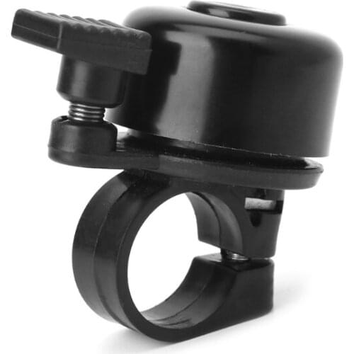 New Metal Ring Handlebar Bell Sound for Bike Bicycle Black