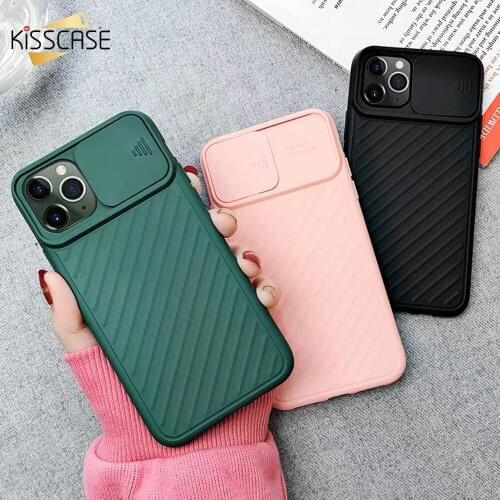 KISSCASE Camera Protection Shockproof Case For iPhone 11 XR 8 6s 7 Sillicone Case Soft TPU Cover for iPhone 11 Pro Max XS X Case