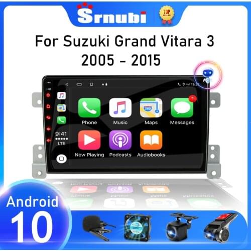 Android 10.0 For Suzuki Grand Vitara 3 2005 2012 2013 2014 2015 Car Radio Multimedia Video player 2 Din Navigation GPS Head unit