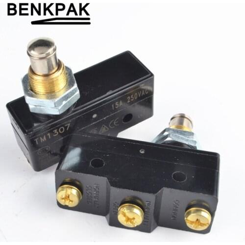 TM-1307 Parallel Roller Plunger Actuator Momentary Micro Limit Switch