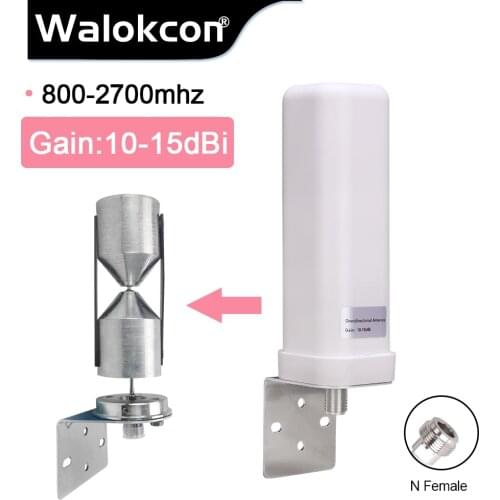 10-15dBi Omni-directional antenna For Cellular Signal Repeater 698-2700 MHz Outdoor Antenna 2g 3g 4g Signal Booster External GSM
