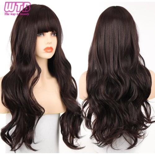Длинные искусственные парики WTB China At AliExpress
