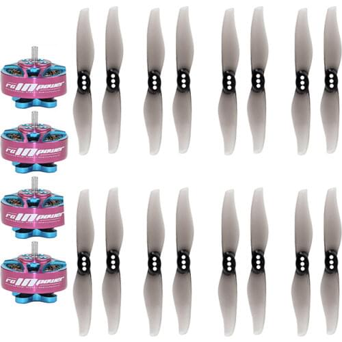 RC Drone Spare Parts AIO412T F4 AIO F411 Flight Controller+12A ESC with 1204 5000KV 3-4S Motor FE200T 5.8G VTX for RC Helicopter