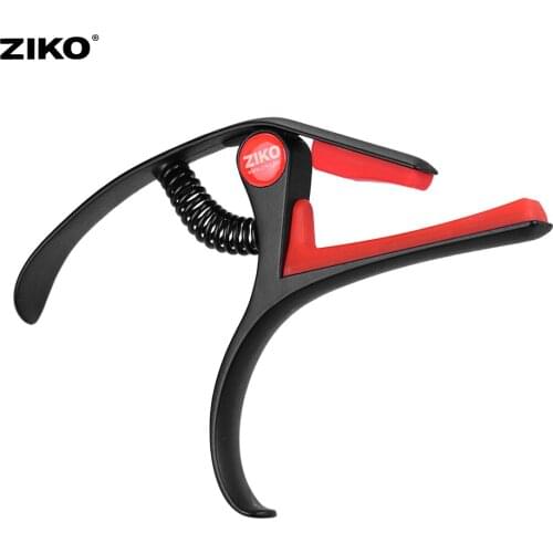 ZIKO DC-06 Guitar Capo Zinc Alloy Instrument Accessories Capos with Replacement Silica Gel Pad for Classical Guitars Ukulele