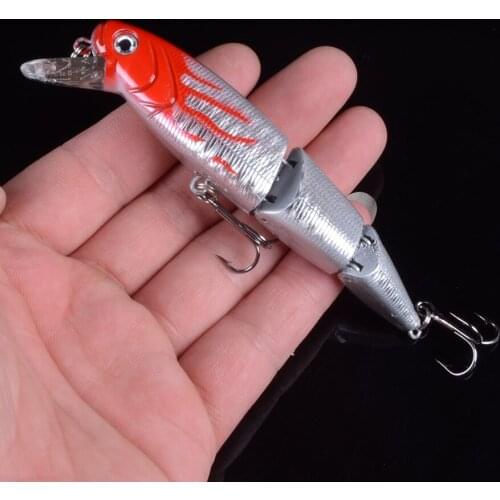 1Pcs 10.5cm 15g Artificial Hard Bait Laser Minnow Fishing Lure pesca hooks fish wobbler tackle crankbait With 3D Eyes