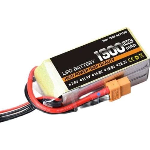 2-6s 100c 1300mah airplane model battery 100c 1300mah aeromodeling battery model aircraft li-polymer battery airplane battery
