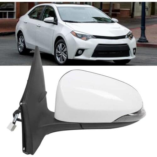 Rear View Side Mirror Assembly W/Signal Lamp Left Driver 87940-02E00 Fit for Toyota Corolla 2014 2015 2019