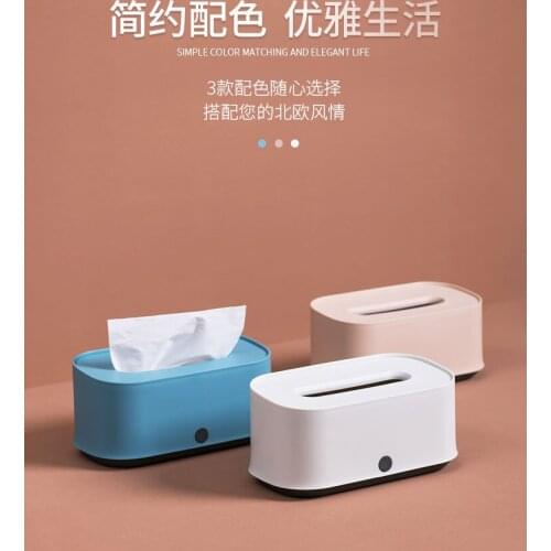Cover Napkin Holder Cute Square Tissue Box Container Organizer Nordic Tissue Boxes Paper Servilletero Wipes Case BW50ZJ