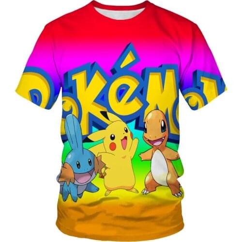 Cute Anime 3D Printing Mens And Womens T-Shirt Summer Hot Fashion Casual Sports Plus Size T-Shirt O-Neck Short Sleeve