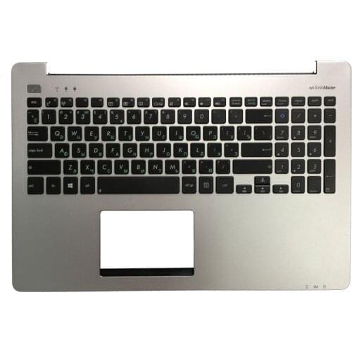 New Russian Laptop Keyboard For ASUS S551 K551 S551L R553L S551LN V551 K551L with speaker Palmrest Upper Shell