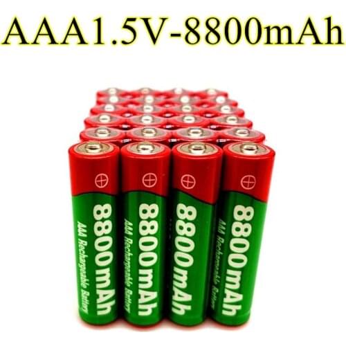 New AAA battery 8800 mah rechargeable battery AAA 1.5 V 8800 mah Rechargeable Alcalinas drummey