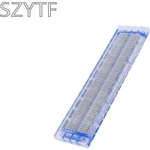 Transparent Blue Bread Board SYB-120 4.6cm*17cm Open Source Hardware