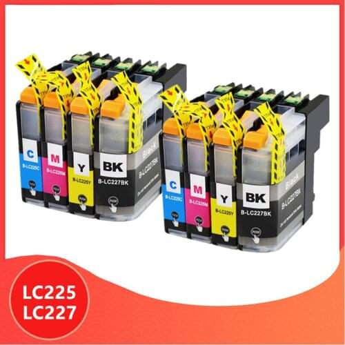 Compatible Ink Cartridge for LC227XL LC225XL LC227 LC225 for Brother DCP-J4120DW MFC-J4420DW MFC-J4620DW MFC-J4625DW