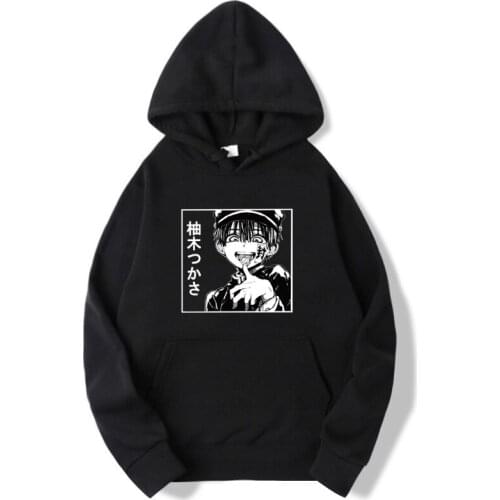 Anime Hoodies Toilet-Bound Hanako Kun Hoodie Pullover Cosplay Costume Sudaderas Harajuku Streetswear Autumn Fleece Sweatshirts