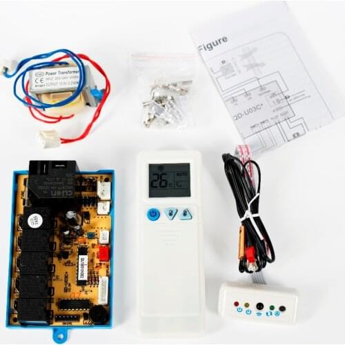 Universal Control boardConditioner air conditioning Control System Remote and Board COOL+heat 3 Three stalls FAN set computer