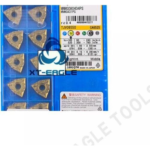 WNMG080404PS CA6525 WNMG080408PS CA6525 Free shipping!Original brand CNC blade