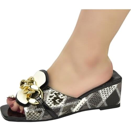 Women Metal Decoration Wedding Shoes Bride Wedges Shoes for Women Open Toe Pumps Mixed Colors Platform Stiletto Heels