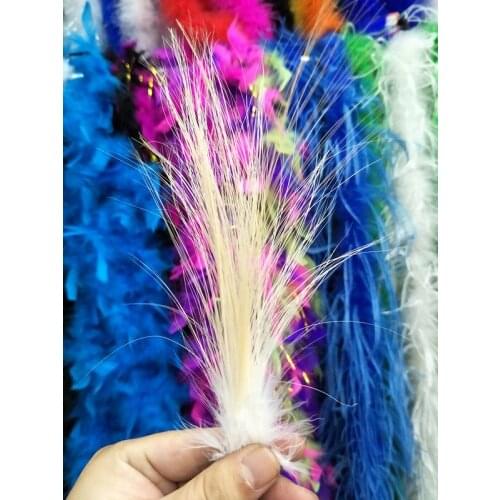 Wholesale high quality 10pcs rare yellow egret feather silk 15-20cm/6-8inch collected decorative accessories diy