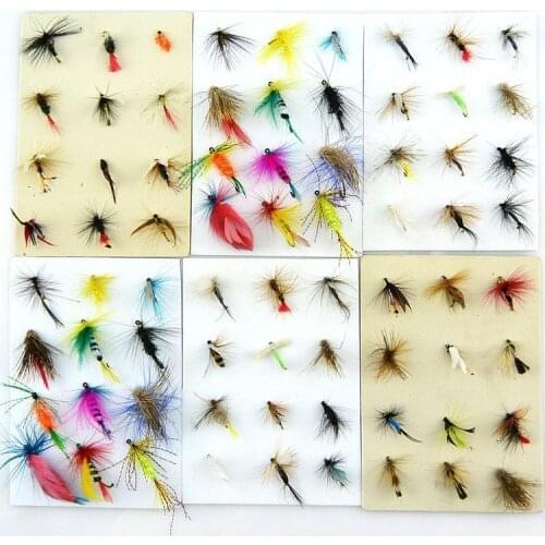 12 Pieces of Lure Bait Fly Hooks Bionic Flying Saucers Feather Hooks Fishing Gear Fishing Supplies