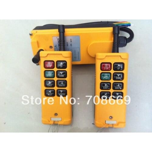 2 Transmitters 3 Motions 1 Speed Hoist Crane Truck Remote Control System