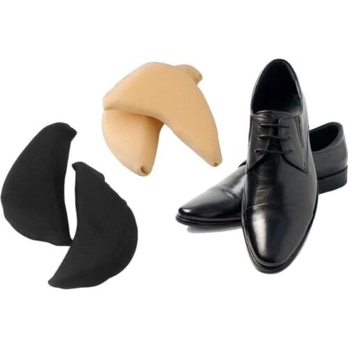 2pc Shoe Filler Unisex Shoe Inserts To Make Big Shoes Fit Toe Fillers Prevent Foot Rushing Forward For Men And Women Feet Patch