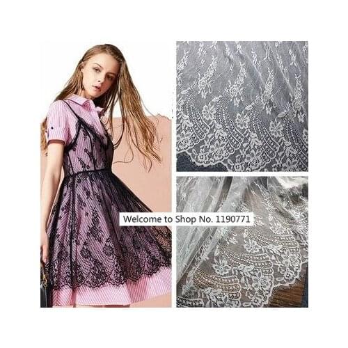 3M/pack Phoenix flower Full Eyelash Lace Handmade DIY Clothing Aaccessories Dress Wedding Dress Curtain Material